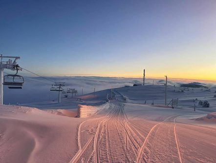 Soloppgang i Kvitfjell